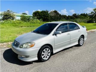 Toyota Puerto Rico Toyota Corolla S 2003 std