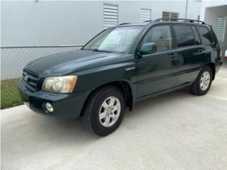 Toyota Puerto Rico SV Toyota Highlander sport 2003 V6 $2,300