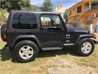 Jeep Puerto Rico Jeep Wrangler X 2002 TJ 6 en linea 4X4 Aut