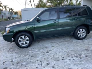 Toyota Puerto Rico Toyota Highlander 2003 - 4 cilindros 