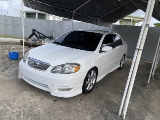 Toyota Puerto Rico Toyota Corolla tipo s 2005 Full label