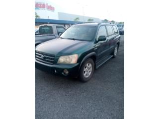 Toyota Puerto Rico Toyota Highlander 2003 automtica 