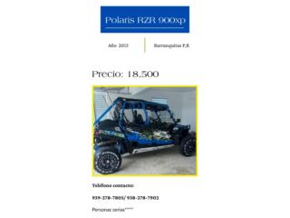 Otros Puerto Rico Polaris RzR 900xp 2013