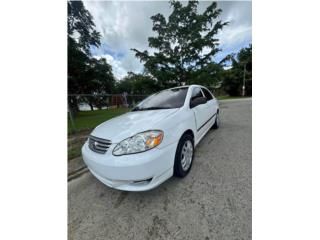 Toyota Puerto Rico Corolla 2004