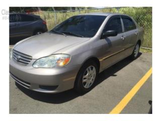 Toyota Puerto Rico Corolla 2004 Bayamn $3,200