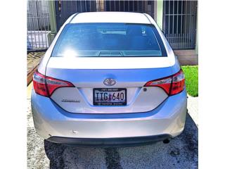 Toyota Puerto Rico COROLLA  2014 4 PTAS GRIS MUY BUENAS COND 