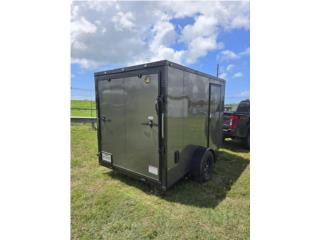 Trailers - Otros Puerto Rico TRAILER 6X10  NEW 2024 6.4 ALTO BLACK OUT EDI