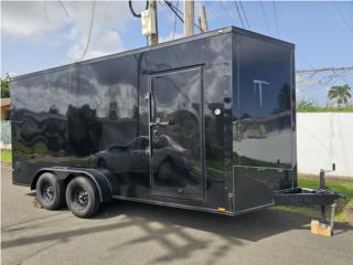 Trailers - Otros Puerto Rico 2024 7x16x7 Blackout Edition