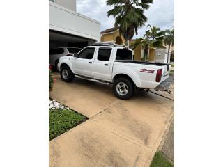 Nissan Puerto Rico Frontier 2002 Blanca 4x4 Palanca