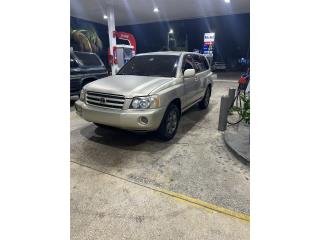 Toyota Puerto Rico Toyota highlander 2001 motor daado prende 