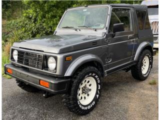 Suzuki Puerto Rico Suzuki Samurai 1988 las 3 chapas mec 1.3 4x4