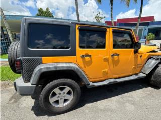 Jeep Puerto Rico Jeep Wrangler 2012 Chocado de frente