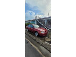 Toyota Puerto Rico Toyota Corolla 2001 $3,700