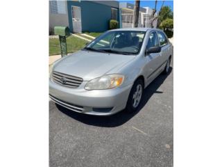 Toyota Puerto Rico Toyota Corolla 2004