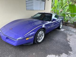 Chevrolet Puerto Rico Corvette 1987