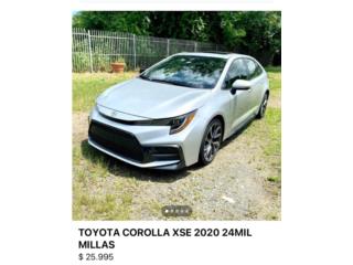 Toyota Puerto Rico TOYOTA COROLLA XSE 2020