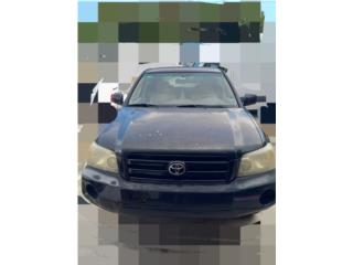 Toyota Puerto Rico Toyota Highlander 2005 2.4lts 4cyl economica