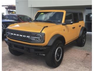 Ford Puerto Rico Bronco Badlands Sasquatch 2.7L EcoBoost V6