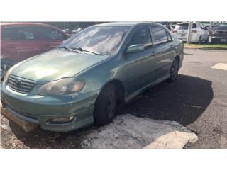 Toyota Puerto Rico Toyota Corolla 2006 std. 