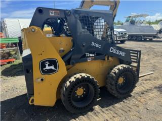 Equipo Construccion Puerto Rico 318 g mini cargador John Deer 