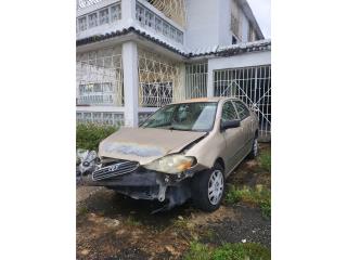 Toyota Puerto Rico Corolla 2003 Partes o Entero!