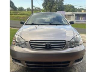 Toyota Puerto Rico Toyota Corolla 2003