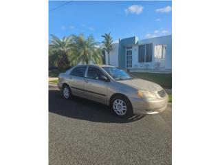 Toyota Puerto Rico Toyota Corolla 2004 