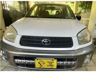 Toyota Puerto Rico 2002 Toyota Rav4 88,845 millas $5,400  