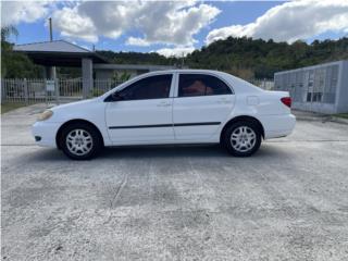 Toyota Puerto Rico Toyota Corolla CE 2006 $5,200 Millaje 172,237