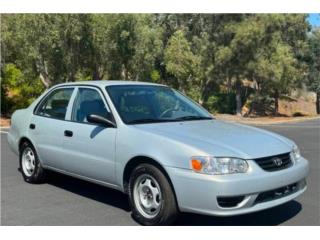 Toyota Puerto Rico Toyota Corolla 2002