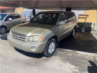 Toyota Puerto Rico Toyota Highlander 2001 