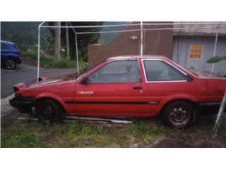 Toyota Puerto Rico Corolla rojo 1.6 1985