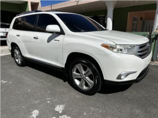 Toyota Puerto Rico Highlander Limited 3 filas Sv o sc