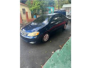 Toyota Puerto Rico Toyota Corolla 2003