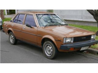 Toyota Puerto Rico Toyota Corolla 1.8 1981