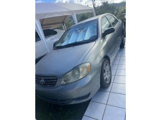 Toyota Puerto Rico Toyota Corolla 2003