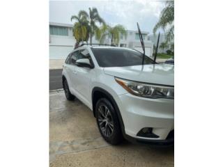 Toyota Puerto Rico Toyota Highlander 2016 XLE Blanca $17,000