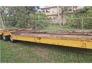 Equipo Construccion Puerto Rico Plataforma Lowboy 50 toneladas