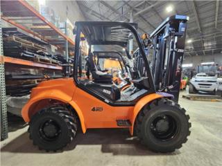 Equipo Construccion Puerto Rico Forklift all terrain diesel