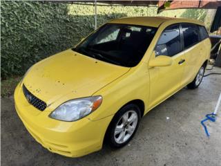 Toyota Puerto Rico Toyota Matrix 2004 Full Label-Motor Sonando
