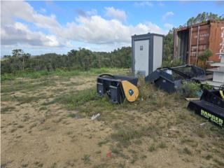Equipo Construccion Puerto Rico  Ligadora Cemento Attachment para Bobcat