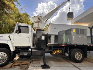 Ford Puerto Rico Boom Truck de 8 toneladas, puntal de 55 pies