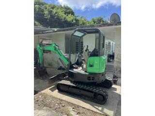 Equipo Construccion Puerto Rico Mini excavadora 2018 bobcat e26
