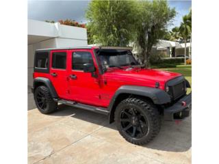Jeep Puerto Rico 2016 Jeep wrangler $21,000 omo poco millaje 