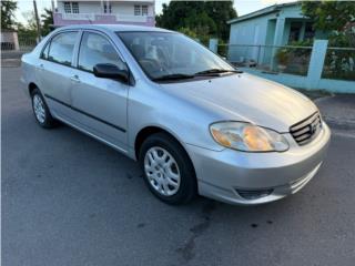 Toyota Puerto Rico Corrolla 2003