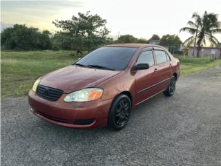 Toyota Puerto Rico Toyota Corrolla 2006