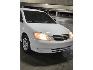 Toyota Puerto Rico Toyota Corolla 2003