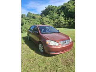 Toyota Puerto Rico Corolla 2005 std