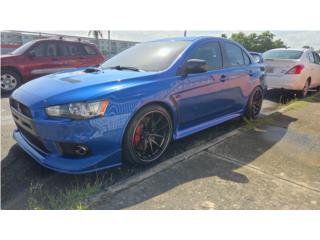 Mitsubishi Puerto Rico Lancer EVO X venta o cambio por guagua mismo 