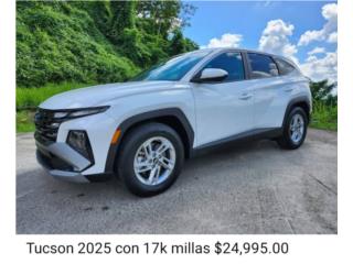 Hyundai Puerto Rico 2025 TUCSON $24,995 17K 787-566-1372 